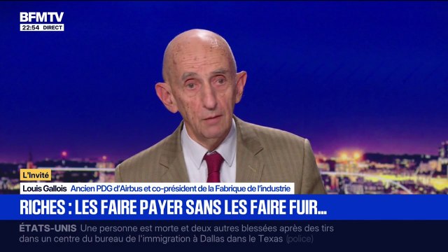 Économie: L'effort doit être pour tout le monde, à l'exception des plus fragiles , affirme Louis Gallois, ancien PDG d'Airbus