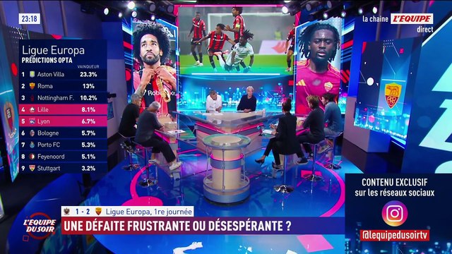 Lyon et Lille dans les favoris pour le titre d'après Opta - Foot - Ligue Europa