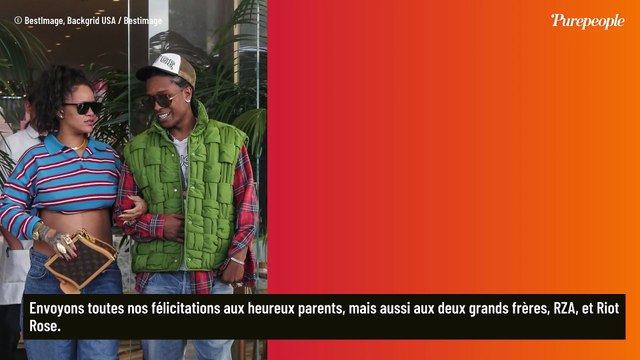 Rihanna a accouché de son 3ème enfant ! Elle présente son bébé au joli prénom en photos