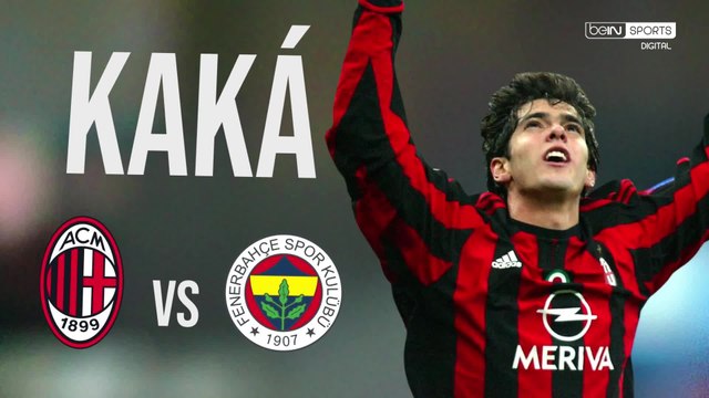 Kaká Scores for AC Milan vs Fenerbahçe Champions League 2005 | Best Champions League Goals