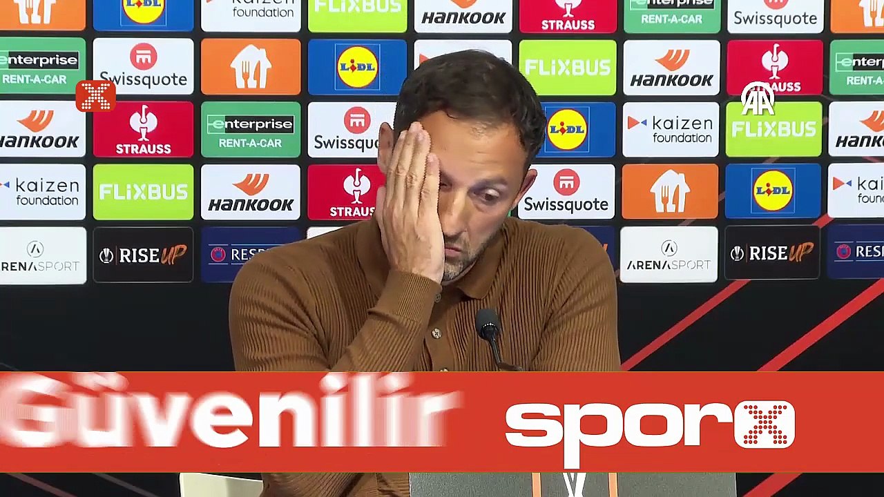 Domenico Tedesco: "Yeterli değil"