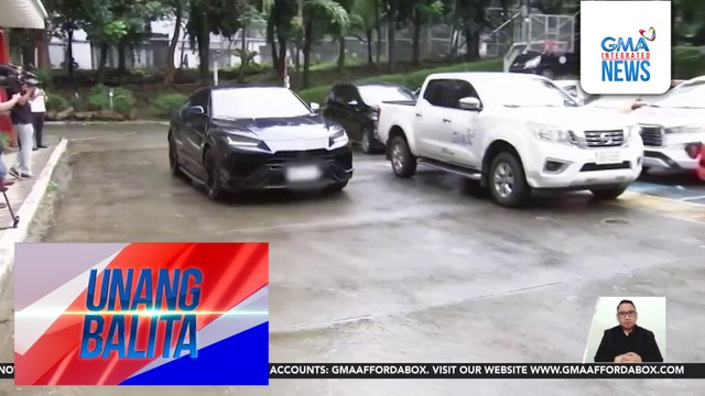 Isa pang mamahaling sasakyan ni Engr. Brice Hernandez, isinuko sa Independent Commission for Infrastructure | Unang Balita