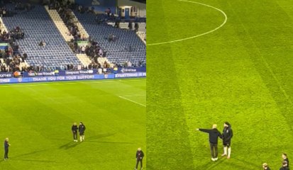 Imperdible: la eterna charla de Guardiola a Nico González... con el encuentro ya terminado