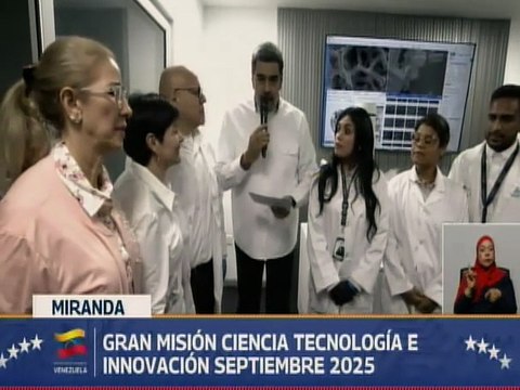Presidente Nicolás Maduro: La ciencia en Venezuela es para la vida y el desarrollo