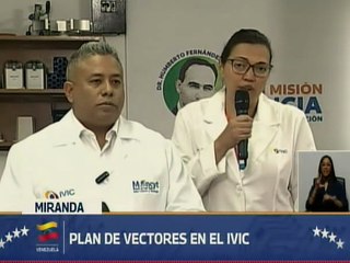 IVIC | Más de 71 mil personas han sido favorecidas con el Plan de Vectores en el país