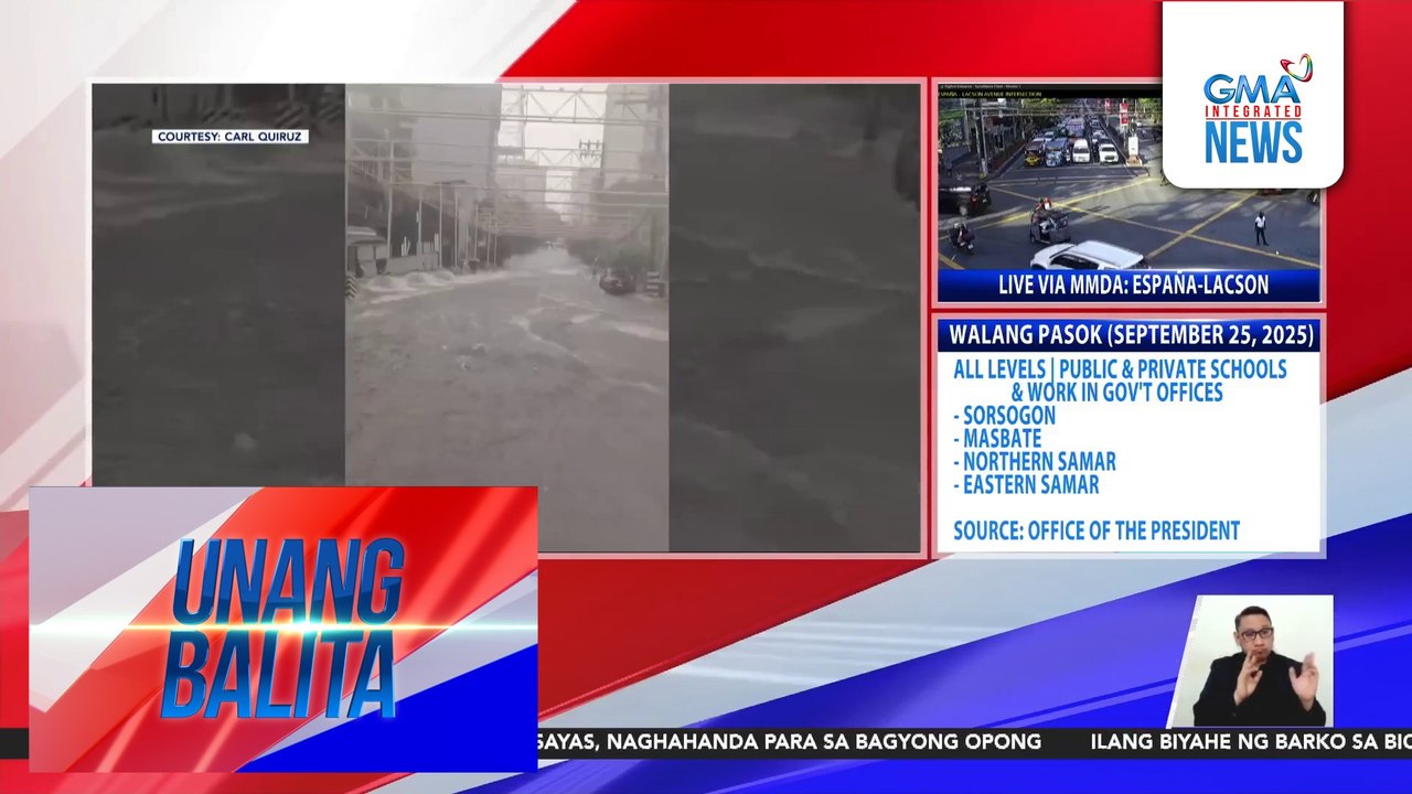 Panayam kay Mayor Francis Zamora, President, Metro Manila Council | Unang Balita