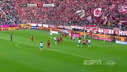 Bayern Munich 3-0 Schalke 04 - Goals and Highlights (17/4/2016)
