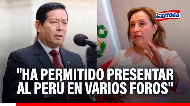 Eduardo Arana: La presencia de Dina Boluarte ha permitido presentara al Perú en varios foros