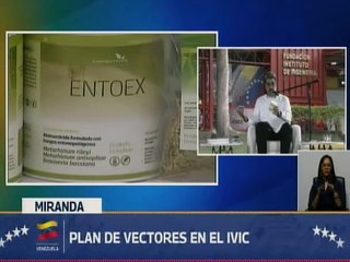 Vpdta. Sec. Gabriela Jiménez resaltó la eficiencia del Entoex para combatir los vectores de enfermedades