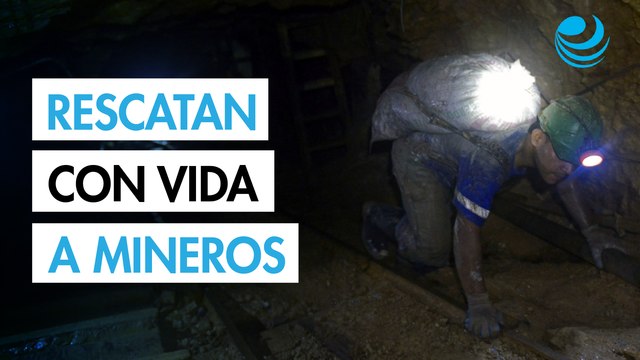 Rescatan con vida a 23 mineros atrapados en yacimiento de oro en Colombia