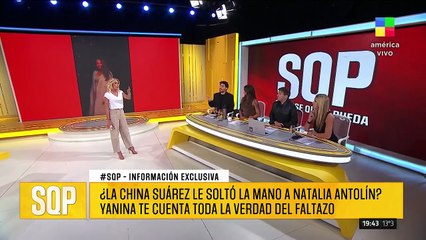 YANINA TE CUENTA EL VERDADERO MOTIVO DE LA PELEA ENTRE LA CHINA SUÁREZ Y NATALIA ANTOLÍN