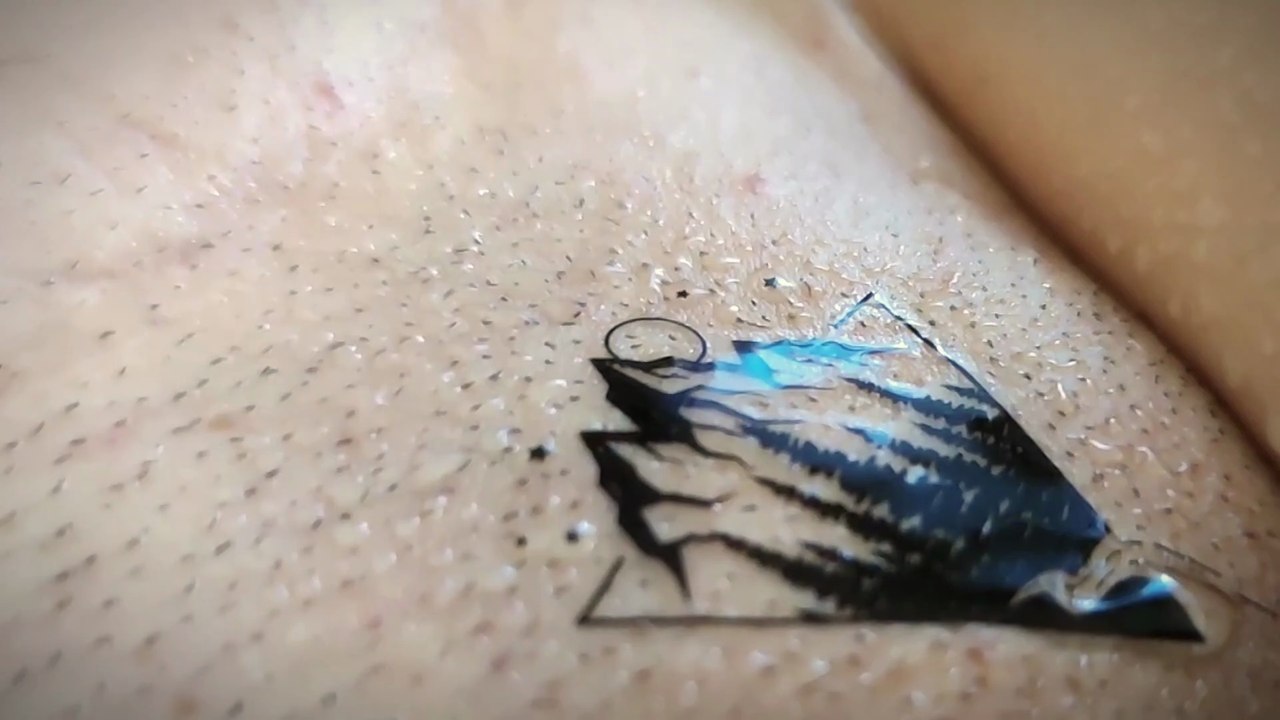 TEMPORARY TATTOO | Magic tattoo Alpine Mountains