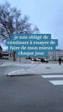 La vie ne me permet pas de revenir en arrière et de réparer les erreurs