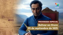 Bicentenario de Bolivia - Bolívar en Oruro