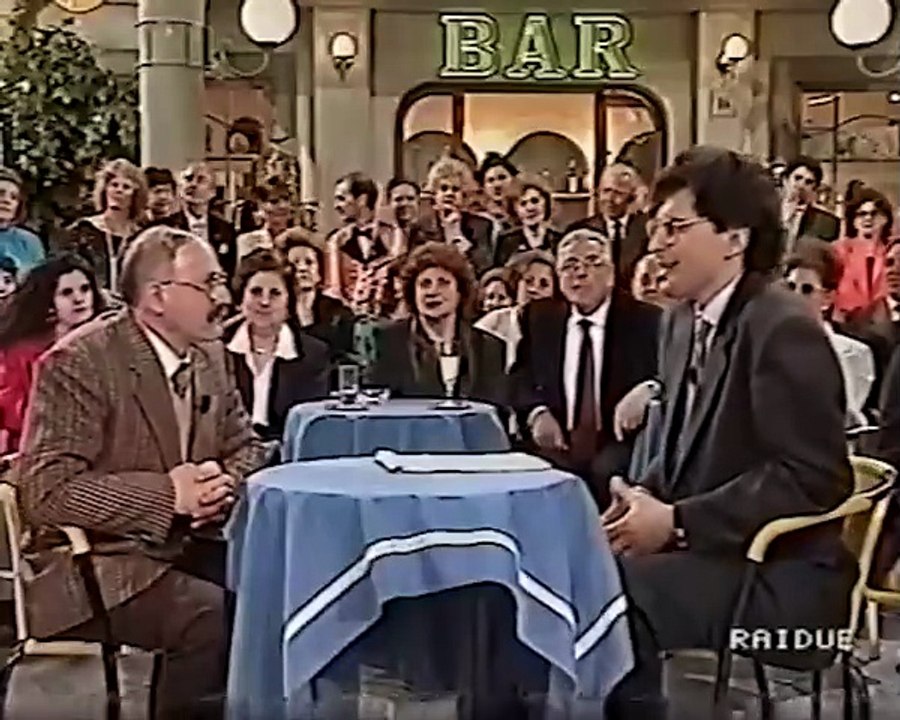 Mario Magnotta 1992  ospite a I fatti vostri con Fabrizio Frizzi