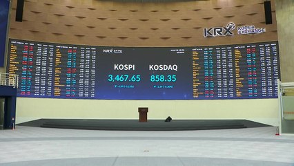 코스피 3,500선 앞에서 숨고르기...삼성전자 상승세 / YTN