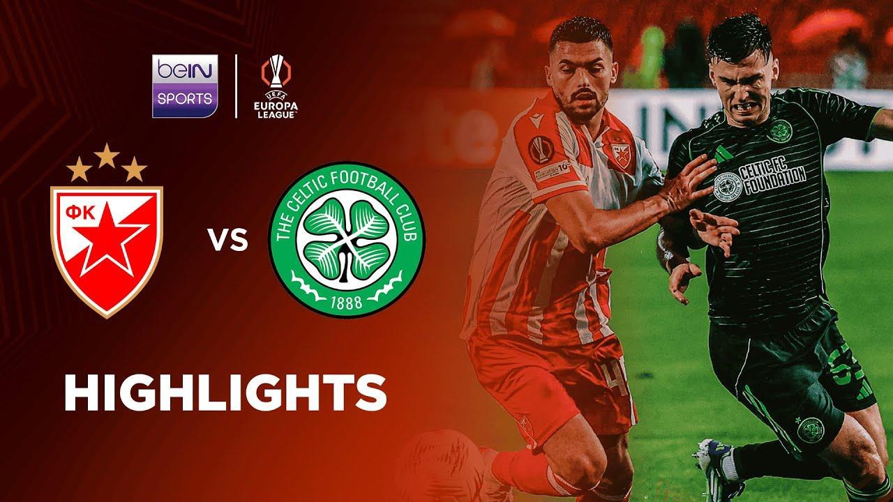 Crvena zvezda 1-1 Celtic | Europa League 25/26 Match Highlights