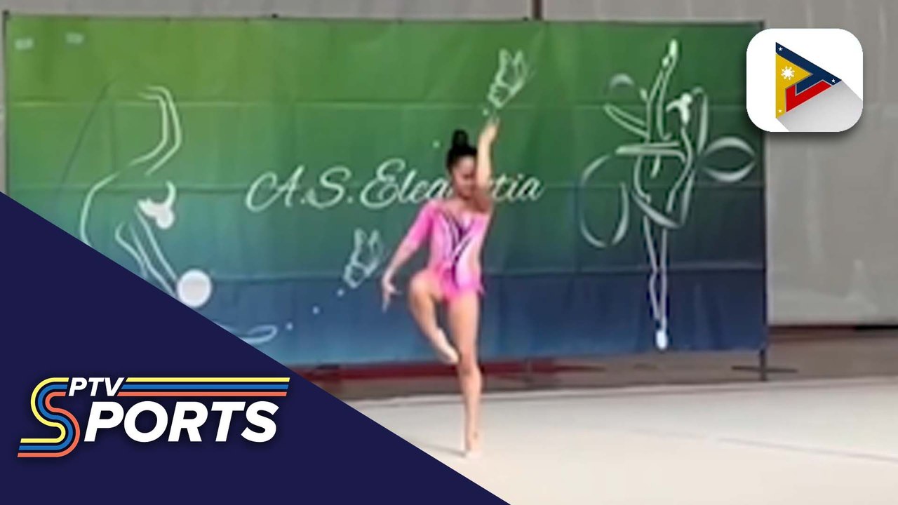 Filipina gymnast Maria Sofia Castillo Rivera, wagi ng dalawang ginto sa Italy