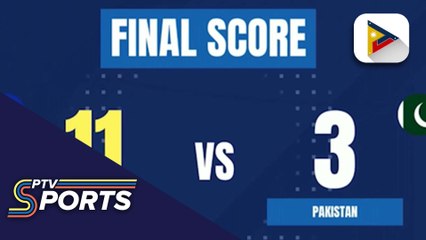 PH Baseball team, panalo kontra Pakistan sa 2025 BFA Asian Baseball Championships