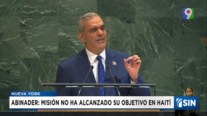 Abinader pide acción urgente en la ONU frente a crisis en Haití | Emisión Estelar SIN con Alicia Ortega