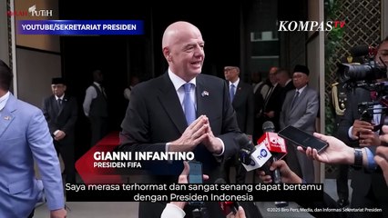 [FULL] Usai Bertemu Prabowo, Presiden FIFA Jawab soal Erick Thohir-Peluang Indonesia di Piala Dunia
