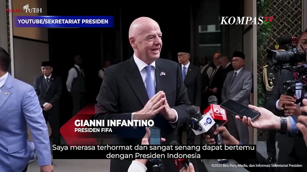 [FULL] Usai Bertemu Prabowo, Presiden FIFA Jawab soal Erick Thohir-Peluang Indonesia di Piala Dunia