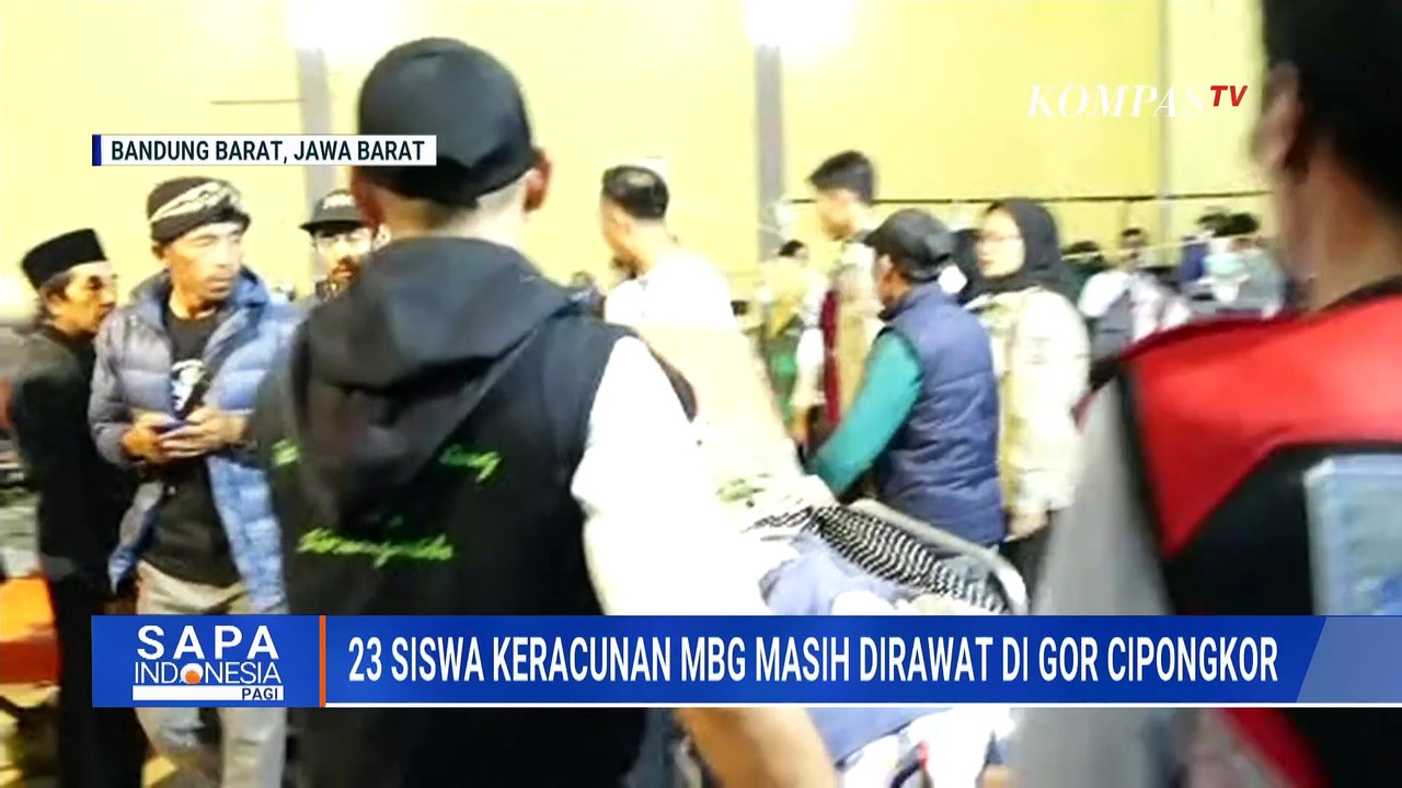 23 Siswa Keracunan MBG di Bandung Barat Masih Menjalani Perawatan | SAPA PAGI
