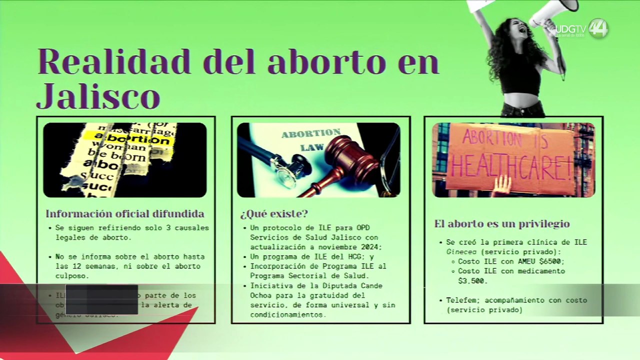 Denuncian que falta de médicos y medicamentos frenan derecho al aborto en Jalisco