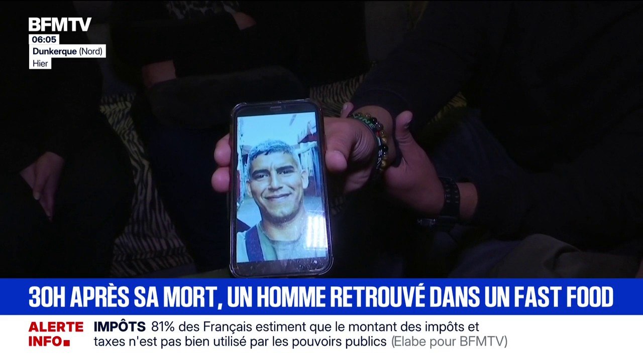 30h après sa mort, un homme est retrouvé dans les toilettes d'un fast-food à Dunkerque dans le Nord