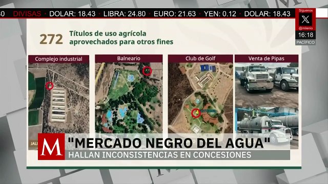 Conagua halla casi 60 mil inconsistencias en concesiones