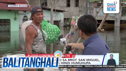 Baha sa Sitio Cabo sa Brgy. San Miguel, 4 na buwan nang hindi humuhupa | Balitanghali