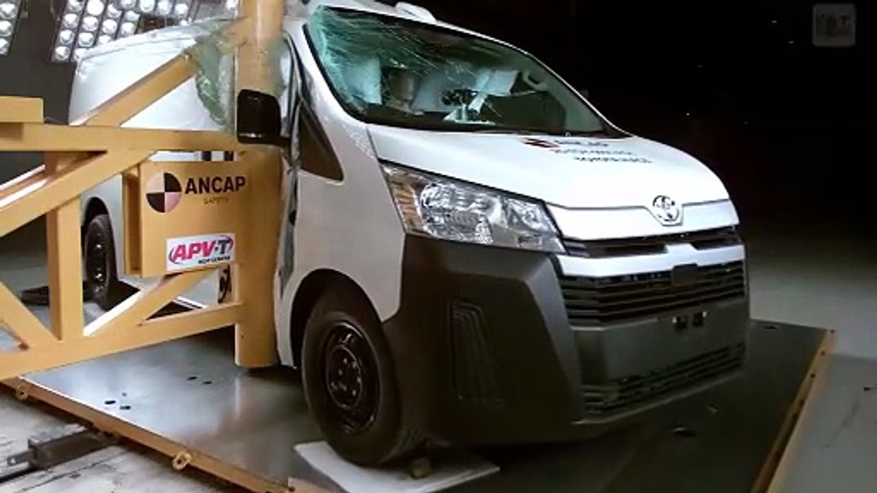 2025 Toyota HiAce ANCAP-Crashtest – So sicher ist der neue Toyota-Van wirklich