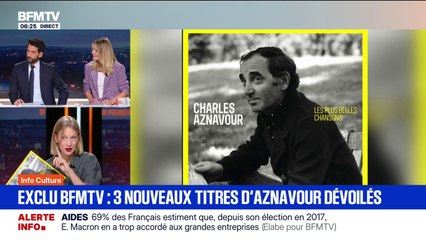EXCLU BFMTV - Trois enregistrements inédits de Charles Aznavour dévoilés