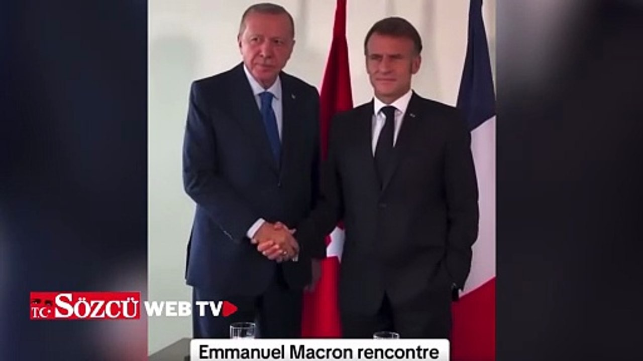 Erdoğan- Macron zirvesinde bu kare gözden kaçtı!
