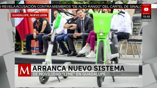 En Nuevo León, da comienzo el funcionamiento de un nuevo sistema de movilidad denominado Lime
