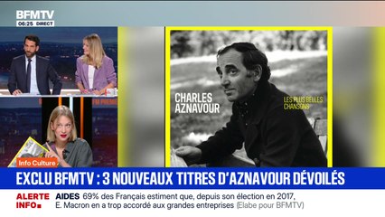 Exclu BMFTV : 3 nouveaux titres d'Aznavour dévoilés - 25/09