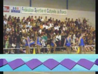 montage departemental et regional de twirling equipe