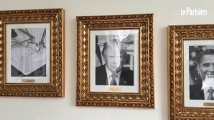 Le portrait officiel de Biden à la Maison Blanche a été remplacé par une machine à signer