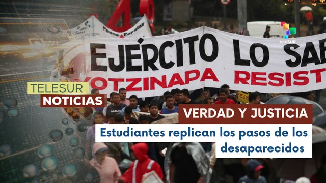 Movilizaciones en México por la desaparición de estudiantes de Ayotzinapa