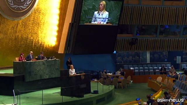 M.O., Meloni: Israele non ha diritto di impedire Stato Palestina