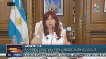 Argentina: Ex-Pres. Cristina Fernández warns about new debt taking on with U.S.