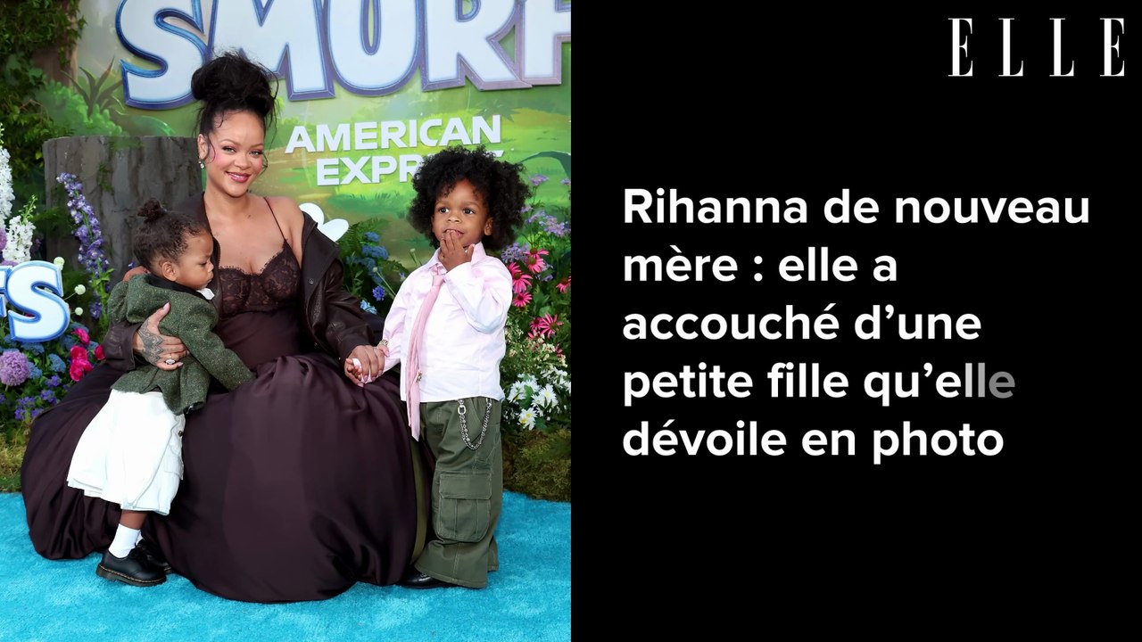 Rihanna de nouveau mère : elle a accouché d’une petite fille qu’elle dévoile en photo