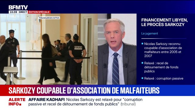 Procès Sarkozy-Kadhafi: Claude Guéant coupable d'usage de faux en écriture et de trafic d'influence en tant que secrétaire général de la présidence de la République