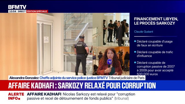Procès Sarkozy-Kadhafi: la justice considère qu'il n'y a pas eu de financement illégal de la campagne de l'ex-président en 2007