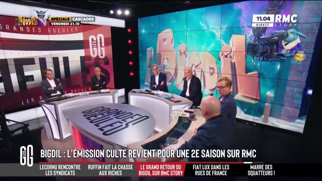 Vincent Lagaf révèle dans Les grandes gueules avoir été opéré du coeur cet été - VIDEO