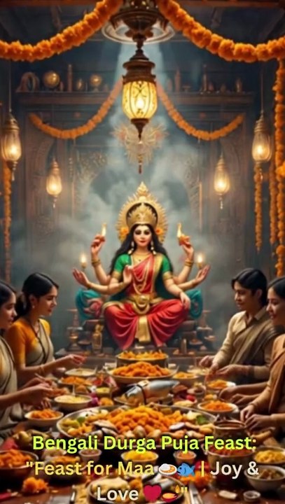 "Why Bengalis Feast During Durga Puja 🍛🐟 While India Fasts 🥗✨" #flooddisaster #music #rescueefforts