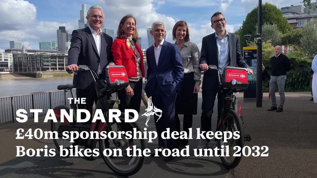 Boris bikes: £40m sponsorship deal keeps TfL scheme on the road until 2032