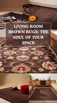 Living Room Brown Rugs – Handcrafted Quality from GetMyRugs