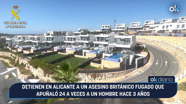 Detienen en Alicante a un asesino británico fugado que apuñaló 24 a veces a un hombre hace 3 años