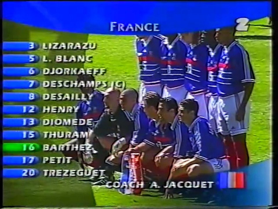 1998 FIFA World Cup - France v. Paraguay (Eightfinals) Part I/II